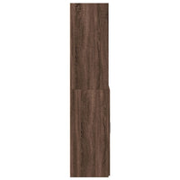 Thumbnail for Highboard Braun Eichen-Optik 80x42,5x185 cm Holzwerkstoff