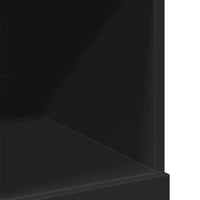 Thumbnail for Highboard Schwarz 80x42,5x124 cm Holzwerkstoff