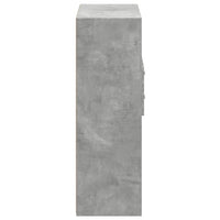 Thumbnail for Highboard Betongrau 80x42,5x124 cm Holzwerkstoff