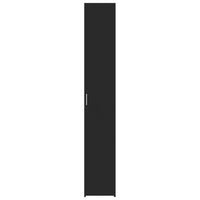 Thumbnail for Highboard Schwarz 30x42,5x185 cm Holzwerkstoff