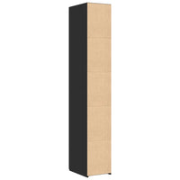 Thumbnail for Highboard Schwarz 30x42,5x185 cm Holzwerkstoff