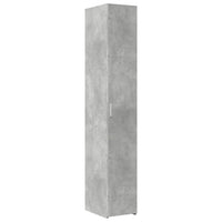 Thumbnail for Highboard Betongrau 30x42,5x185 cm Holzwerkstoff