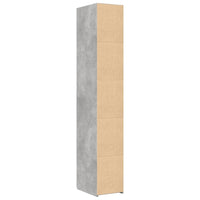 Thumbnail for Highboard Betongrau 30x42,5x185 cm Holzwerkstoff