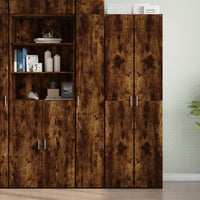 Thumbnail for Highboard Räuchereiche 30x42,5x185 cm Holzwerkstoff
