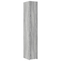 Thumbnail for Highboard Grau Sonoma 30x42,5x185 cm Holzwerkstoff