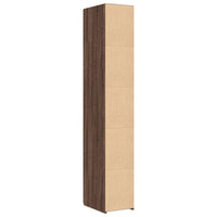 Thumbnail for Highboard Braun Eichen-Optik 30x42,5x185 cm Holzwerkstoff