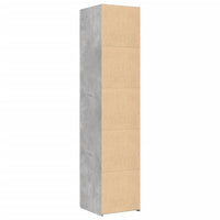 Thumbnail for Highboard Betongrau 40x42,5x185 cm Holzwerkstoff