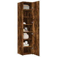 Thumbnail for Highboard Räuchereiche 40x42,5x185 cm Holzwerkstoff