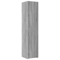 Thumbnail for Highboard Grau Sonoma 40x42,5x185 cm Holzwerkstoff