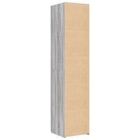 Thumbnail for Highboard Grau Sonoma 40x42,5x185 cm Holzwerkstoff
