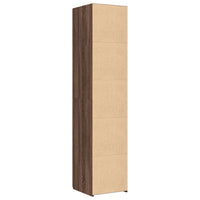 Thumbnail for Highboard Braun Eichen-Optik 40x42,5x185 cm Holzwerkstoff