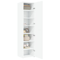 Thumbnail for Highboard Weiß 45x42,5x185 cm Holzwerkstoff