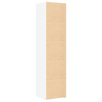 Thumbnail for Highboard Weiß 45x42,5x185 cm Holzwerkstoff