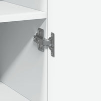 Thumbnail for Highboard Weiß 45x42,5x185 cm Holzwerkstoff