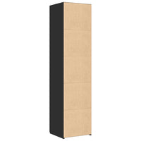 Thumbnail for Highboard Schwarz 45x42,5x185 cm Holzwerkstoff