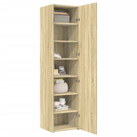 Thumbnail for Highboard Sonoma-Eiche 45x42,5x185 cm Holzwerkstoff