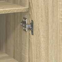 Thumbnail for Highboard Sonoma-Eiche 45x42,5x185 cm Holzwerkstoff