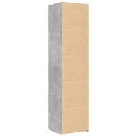 Thumbnail for Highboard Betongrau 45x42,5x185 cm Holzwerkstoff