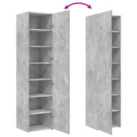 Thumbnail for Highboard Betongrau 45x42,5x185 cm Holzwerkstoff