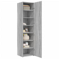 Thumbnail for Highboard Grau Sonoma 45x42,5x185 cm Holzwerkstoff