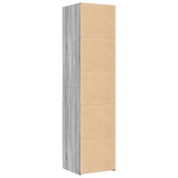 Thumbnail for Highboard Grau Sonoma 45x42,5x185 cm Holzwerkstoff