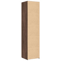 Thumbnail for Highboard Braun Eichen-Optik 45x42,5x185 cm Holzwerkstoff