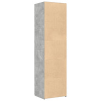 Thumbnail for Highboard Betongrau 50x42,5x185 cm Holzwerkstoff