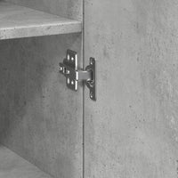 Thumbnail for Highboard Betongrau 50x42,5x185 cm Holzwerkstoff