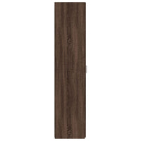Thumbnail for Highboard Braun Eichen-Optik 50x42,5x185 cm Holzwerkstoff