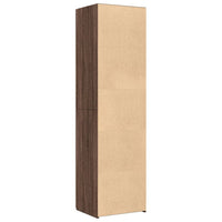 Thumbnail for Highboard Braun Eichen-Optik 50x42,5x185 cm Holzwerkstoff