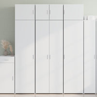 Thumbnail for Highboard Weiß 70x42,5x185 cm Holzwerkstoff