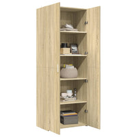 Thumbnail for Highboard Sonoma-Eiche 70x42,5x185 cm Holzwerkstoff
