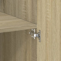 Thumbnail for Highboard Sonoma-Eiche 70x42,5x185 cm Holzwerkstoff