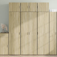 Thumbnail for Highboard Sonoma-Eiche 70x42,5x185 cm Holzwerkstoff