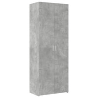 Thumbnail for Highboard Betongrau 70x42,5x185 cm Holzwerkstoff