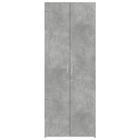 Thumbnail for Highboard Betongrau 70x42,5x185 cm Holzwerkstoff