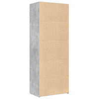 Thumbnail for Highboard Betongrau 70x42,5x185 cm Holzwerkstoff