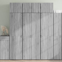 Thumbnail for Highboard Grau Sonoma 70x42,5x185 cm Holzwerkstoff