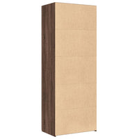 Thumbnail for Highboard Braun Eichen-Optik 70x42,5x185 cm Holzwerkstoff