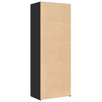 Thumbnail for Highboard Schwarz 70x42,5x185 cm Holzwerkstoff
