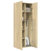 Thumbnail for Highboard Sonoma-Eiche 70x42,5x185 cm Holzwerkstoff