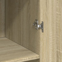 Thumbnail for Highboard Sonoma-Eiche 70x42,5x185 cm Holzwerkstoff
