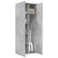 Thumbnail for Highboard Betongrau 70x42,5x185 cm Holzwerkstoff