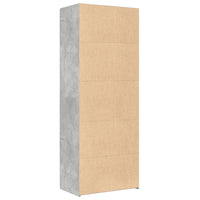 Thumbnail for Highboard Betongrau 70x42,5x185 cm Holzwerkstoff