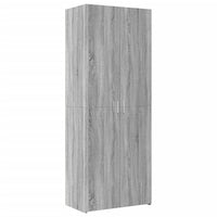 Thumbnail for Highboard Grau Sonoma 70x42,5x185 cm Holzwerkstoff