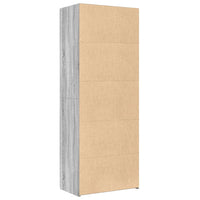 Thumbnail for Highboard Grau Sonoma 70x42,5x185 cm Holzwerkstoff