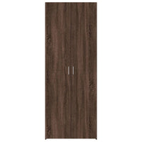 Thumbnail for Highboard Braun Eichen-Optik 70x42,5x185 cm Holzwerkstoff