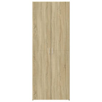 Thumbnail for Highboard Sonoma-Eiche 80x42,5x185 cm Holzwerkstoff