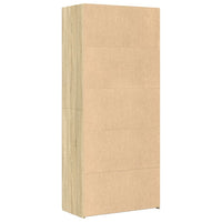 Thumbnail for Highboard Sonoma-Eiche 80x42,5x185 cm Holzwerkstoff