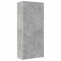 Thumbnail for Highboard Betongrau 80x42,5x185 cm Holzwerkstoff
